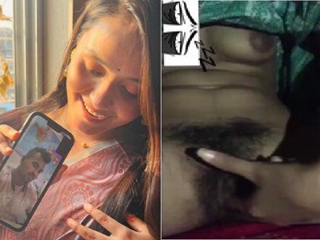 Indian fingering ex-girlfriend video call at