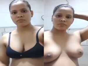 tall girl stripping bra and standing nude viral