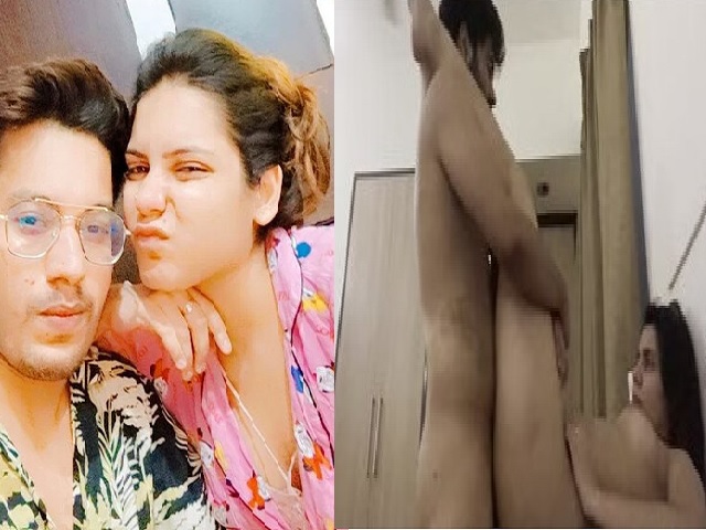 rich boyfriend fucking his beautiful girl in hotel