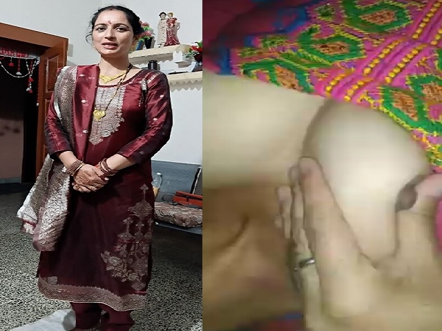 Himachal bhabhi boobs press and sucking by