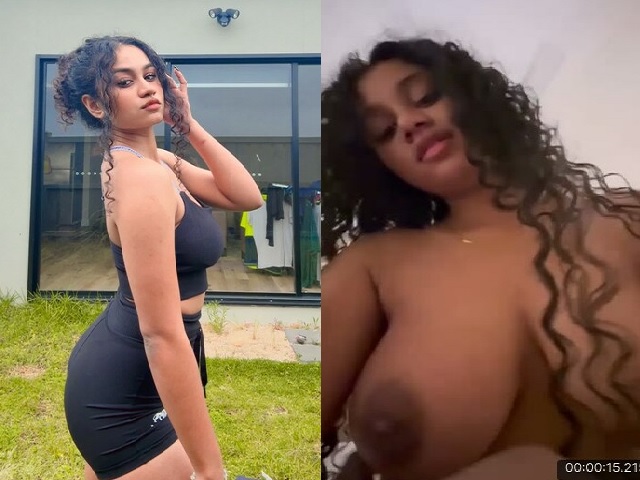 Lankan TikTok lady naked fingering and riding viral