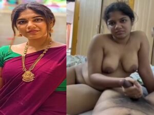 Tamil girl shakes dick and shows nude body viral