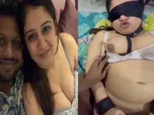 chubby aunty blindfolded sex with secret