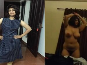 mallu wife in US dances nude and viral doggy