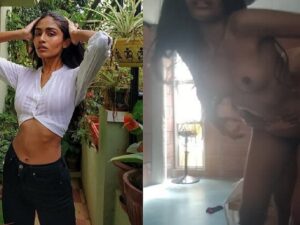 slim girl standing sex with boyfriend in his