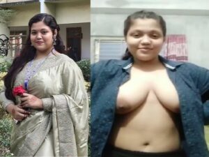 tanker Bengali chubby girl opens shirt to show big