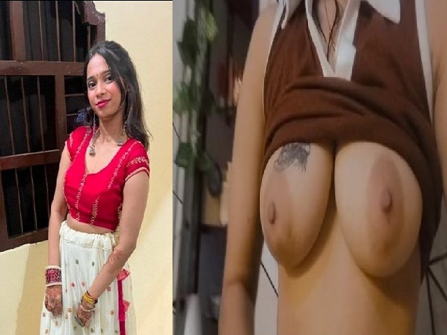 Indian hot girlfriend shows big boobs and pussy in