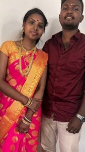 Puducherry Tamil wife nude sex with her