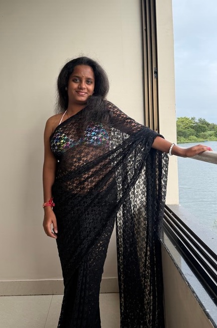 Tamil wife trying lingerie and tempting her