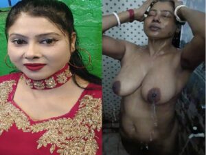 desi lady naked shower bathing videos making viral