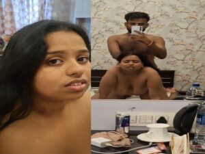 hanging boobs Bengali wife doggy sex honeymoon in