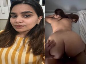 huge ass Indian girlfriend nude doggy fucking
