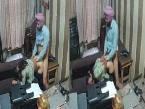 office staff fucked by Punjabi boss in his