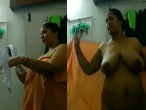 tanker mom dress change showing nude body after