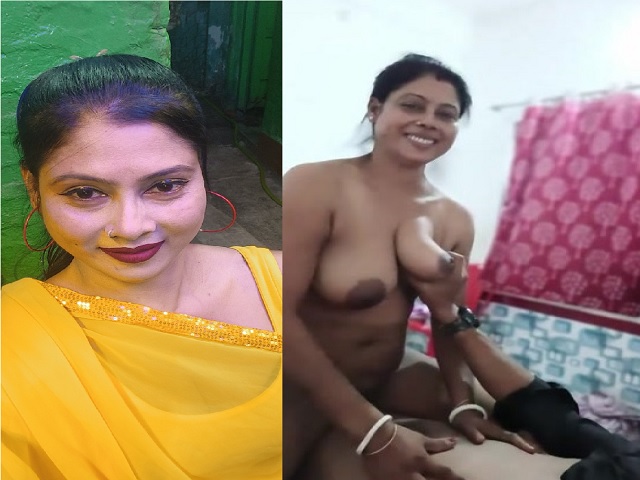 village lady cowgirl sex with her husband friend viral