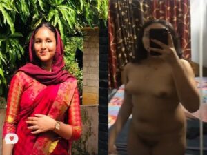 young Muslim mallu girl showing small boobs and nude
