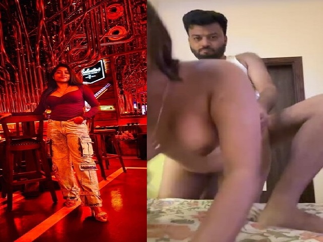 Indian wife standing doggy sex with husband viral