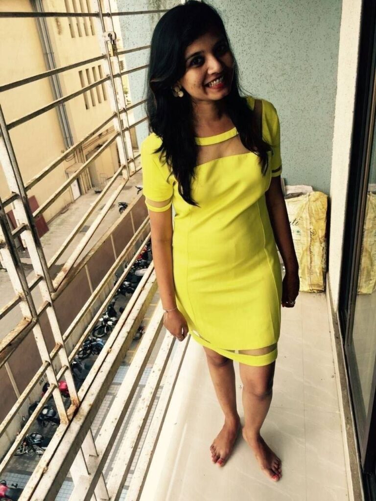 Marathi wife trying lingerie in front of