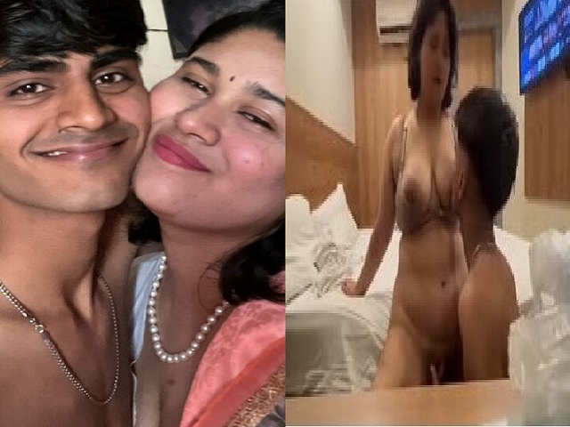 hotel room sex video of busty bhabhi with husband