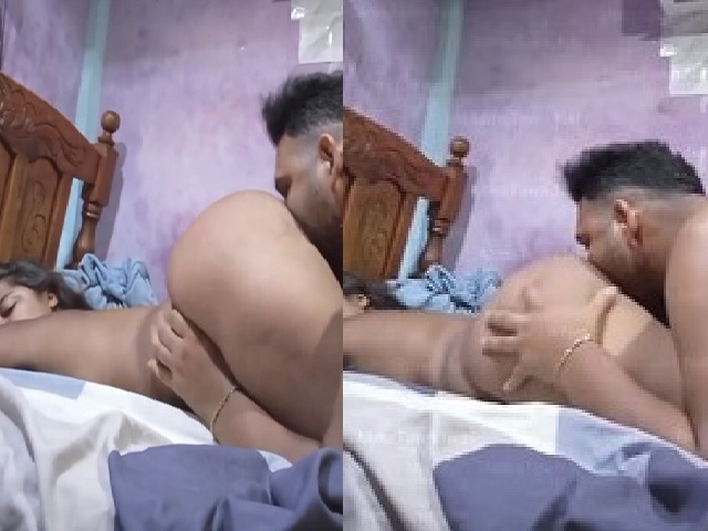 huge booty mallu wife pussy eating and fucking by