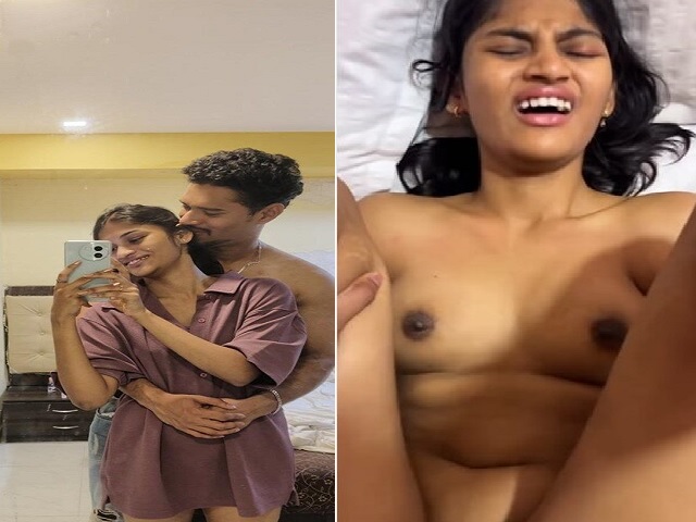 moaning virgin sex of Indian girlfriend in hotel