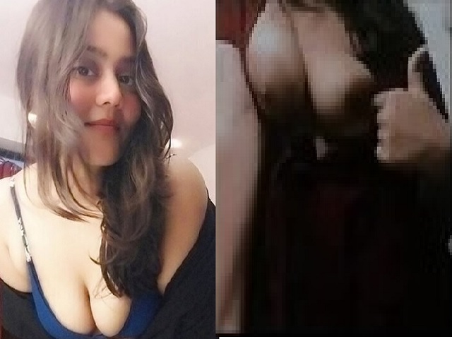 plump boobs showing Indian girl topless viral video