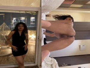 young Indian baddie in doggy sex position video